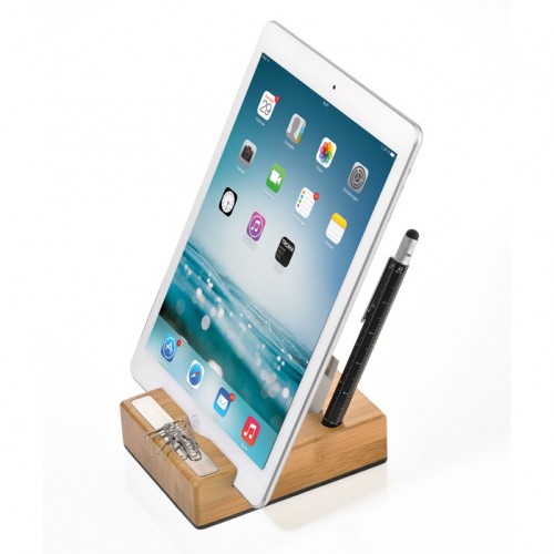 Oscar Eberli Werbeartikel AG: Bambus Tabletständer iPad & Tablets von Oscar Eberli Werbemittel